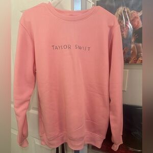 Taylor Swift 1989 Pink Crew Neck